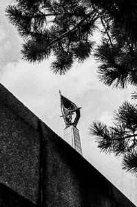 Photograph by Matthew James Fleming from the Journal : Number 4 Samizdat. Taken with Ilford HP5 35mm film in Bratislava, Slovakia.