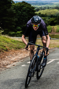 Zeb Kyffin (Ribble Weldtite) rides the Ribble Cycles ULTRA SL. Photograph by Matthew Fleming. 