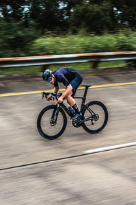 Charles Page (Sant Piran) riding the Ribble Cycles ULTRA SL R. Photograph by Matthew Fleming. 