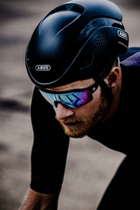 Charles Page (Sant Piran) riding the Ribble Cycles ULTRA SL R. Photograph by Matthew Fleming. 