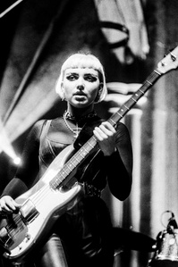 Witch Fever performing live at Confessional Festival, Blackburn, September 2019. Photograph by Matthew Fleming, shot with Nikon F100 and Ilford HP5 film.