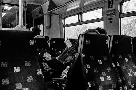 Photograph by Matthew James Fleming from the Journal : Number 5 The Past is a Foreign Country. Taken with Ilford HP5 35mm film in Lancashire, United Kingdom.