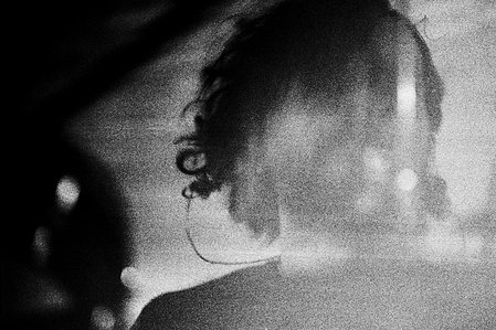 SCALPING performing live at the legendary Hebden Bridge Trades Club, February 2022. Photograph by Matthew Fleming, shot with Nikon F100 and Ilford HP5 film.