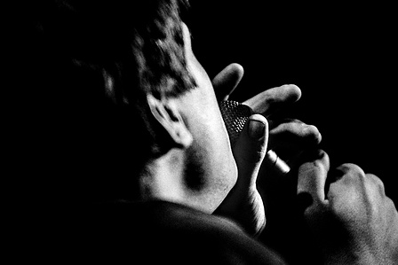 CABBAGE performing live at Confessional Festival, Blackburn, September 2019. Photograph by Matthew Fleming, shot with Nikon F100and Ilford HP5 film.