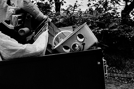 Photograph by Matthew James Fleming from the Journal : Number 5 The Past is a Foreign Country. Taken with Ilford HP5 35mm film in Lancashire, United Kingdom.