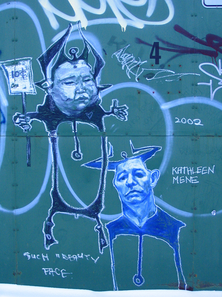 kathleen weldon, street art, oil bar, produkt, leeny