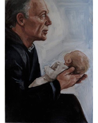 kathleen weldon, painting, vinnie and francie