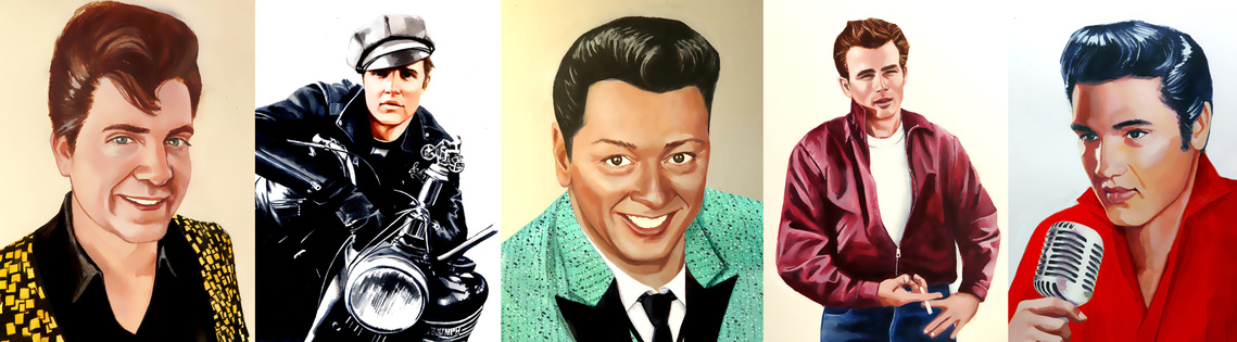 kathleen weldon, illustration, grease, theatre st denis, just for laughs