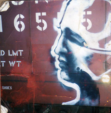 kathleen weldon, street art, train, boxcar, leeny