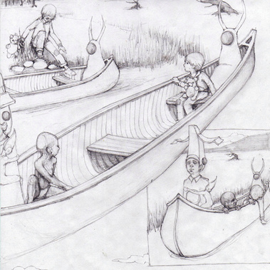 kathleen weldon, illustration, the lost years, alex mclean, alex produkt