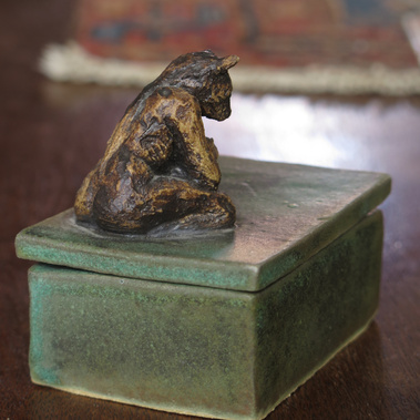 kathleen weldon, crafts, ceramic, box