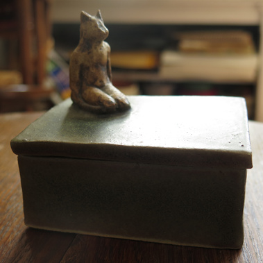 kathleen weldon, crafts, ceramic, box