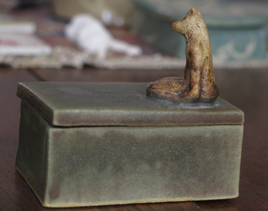 kathleen weldon, crafts, ceramic, box