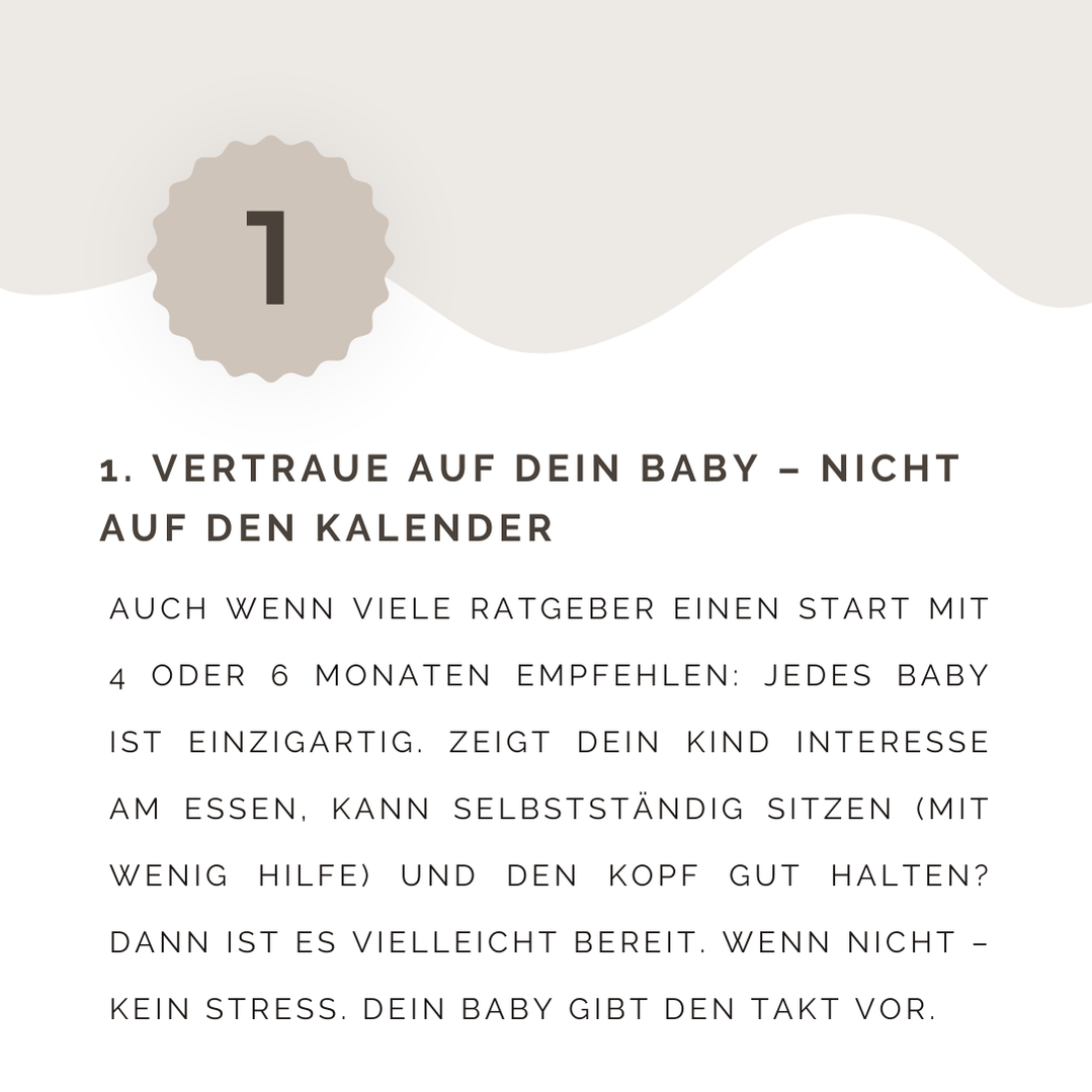 Text - Vertraue auf dein Baby nicht auf den Kalender.