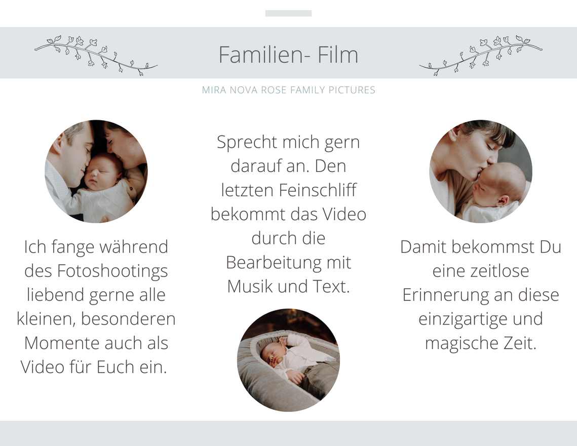 Junge Familie mit Baby.
