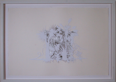 Mungo’s Query 1
Cut paper and aluminum leaf