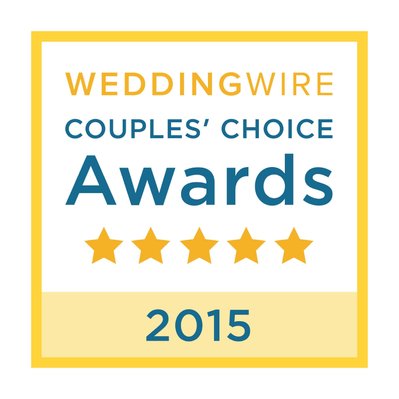 Wedding wire couples choice award in 2015 for wedding photography