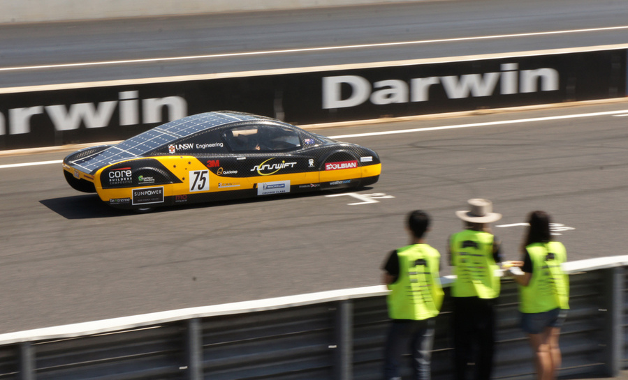 Dr. Graham Doig directed the record-breaking Sunswift eVe solar car project as a lecturer at UNSW Australia