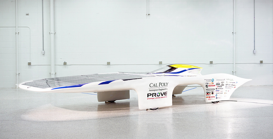 Dr. Graham Doig directed the PROVE Lab solar car project as a professor at Cal Poly