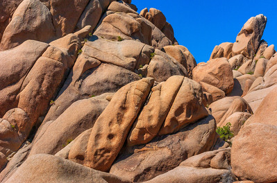 Fine art nature photography of boulders at Joshua Tree National Park, CA