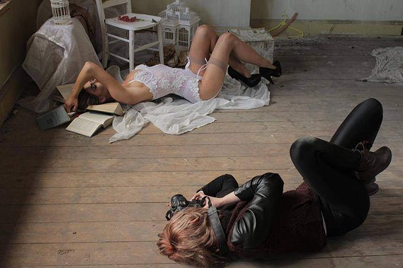 Behind the scenes