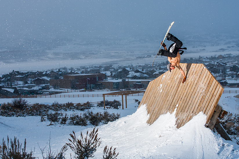 Big mike, handplant, park city utah