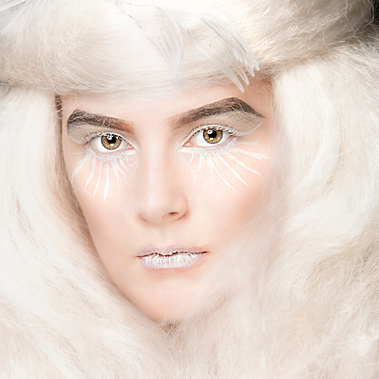 Model Eleanor R. Image by Scott Watson. Makeup and hair by makeup artist Nomi Nguyen.