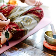Portland Product Photographer Briana Cerezo Product Photography Portland Crystals Necklace Jewelry Photography PDX Product Photographer Lifestyle Photographer Sacred Mala Beads 