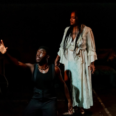 Hamlet by Christopher Rashee Steveson, The Collapsable Hole. Photo by Regi Metcalf