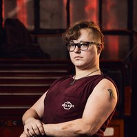 Commercial headshot of employee