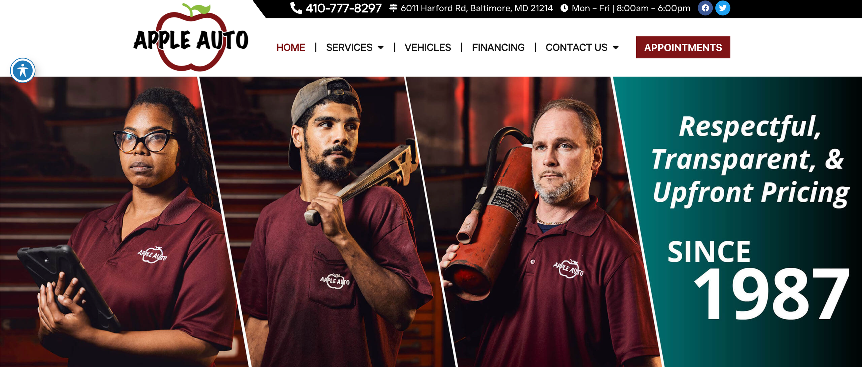 Example of commercial photography used in an advertisement. 