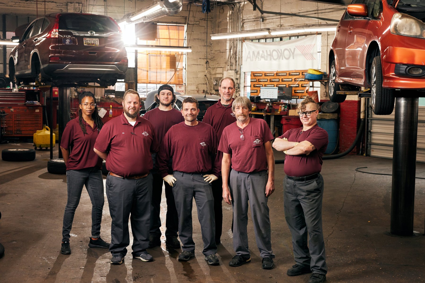Group portrait for a corporate photography client.