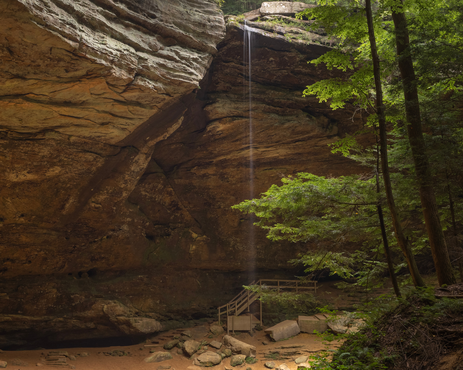 Ash Cave Hocking Hills, Ohio.
