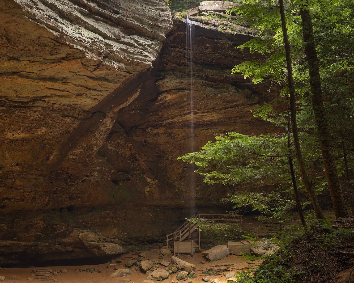 Ash Cave Hocking Hills, Ohio.
