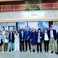 Exposición Apátridas: El laberinto de los invisibles, comisariada por Zara Fernández de Moya en la Facultad de Filología UCM