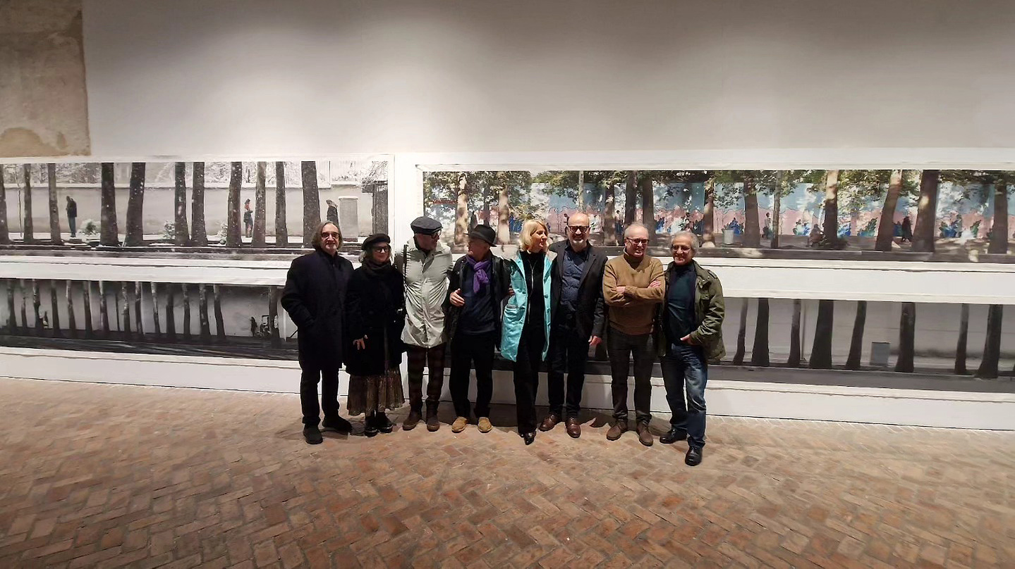 Exposición La Acera, de Asghar Farhadi, en la Alhóndiga de Segovia, comisariada por Zara Fernández de Moya