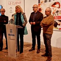 Exposición La Acera, de Asghar Farhadi, en la Alhóndiga de Segovia, comisariada por Zara Fernández de Moya