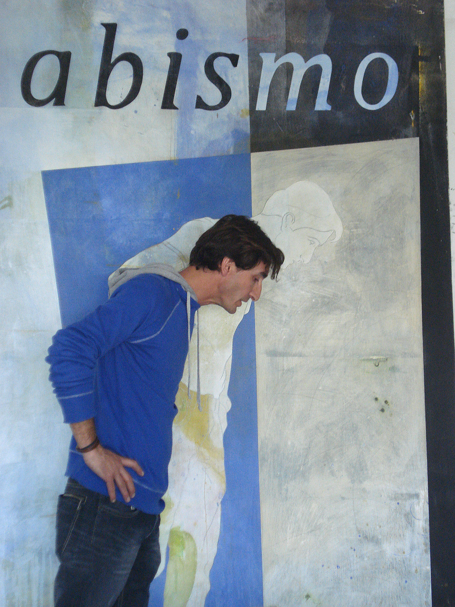 Obra de Ximo Amigó para la Primera Bienal de Casablanca en 2012