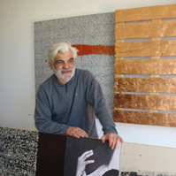 Zara Fernández de Moya comisariando a ocho artistas españoles en la residencia de Artistas de Ifiltry (Marruecos)