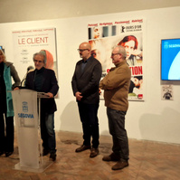 Exposición La Acera, de Asghar Farhadi, en la Alhóndiga de Segovia, comisariada por Zara Fernández de Moya