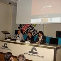 Zara Fernández de Moya presenta la exposición Yusur-Puentes: Paisaje y arquitectura en Marruecos y España, que formó parte del programa cultural de la Presidencia española de la Unión Europea