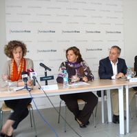 Zara Fernández de Moya presenta la exposición Yusur-Puentes: Paisaje y arquitectura en Marruecos y España, que formó parte del programa cultural de la Presidencia española de la Unión Europea