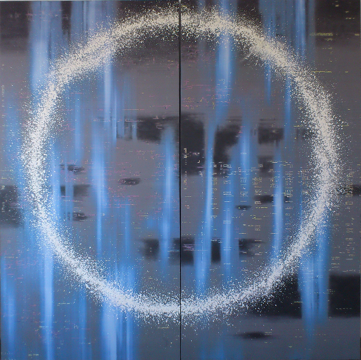Obra de Diego Moya para la Primera Bienal de Casablanca en 2012