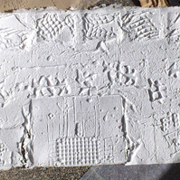 Obra de Encarna Cepedal para la Residencia de Artistas de Ifiltry (Marruecos)