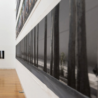 Exposición La Acera, de Asghar Farhadi, en Santiago de Compostela. Centro Galego de Arte Contemporánea, comisariada por Zara Fernández de Moya
