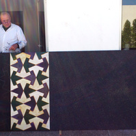Obra de Fernando Verdugo para la Residencia de Artistas de Ifiltry (Marruecos)