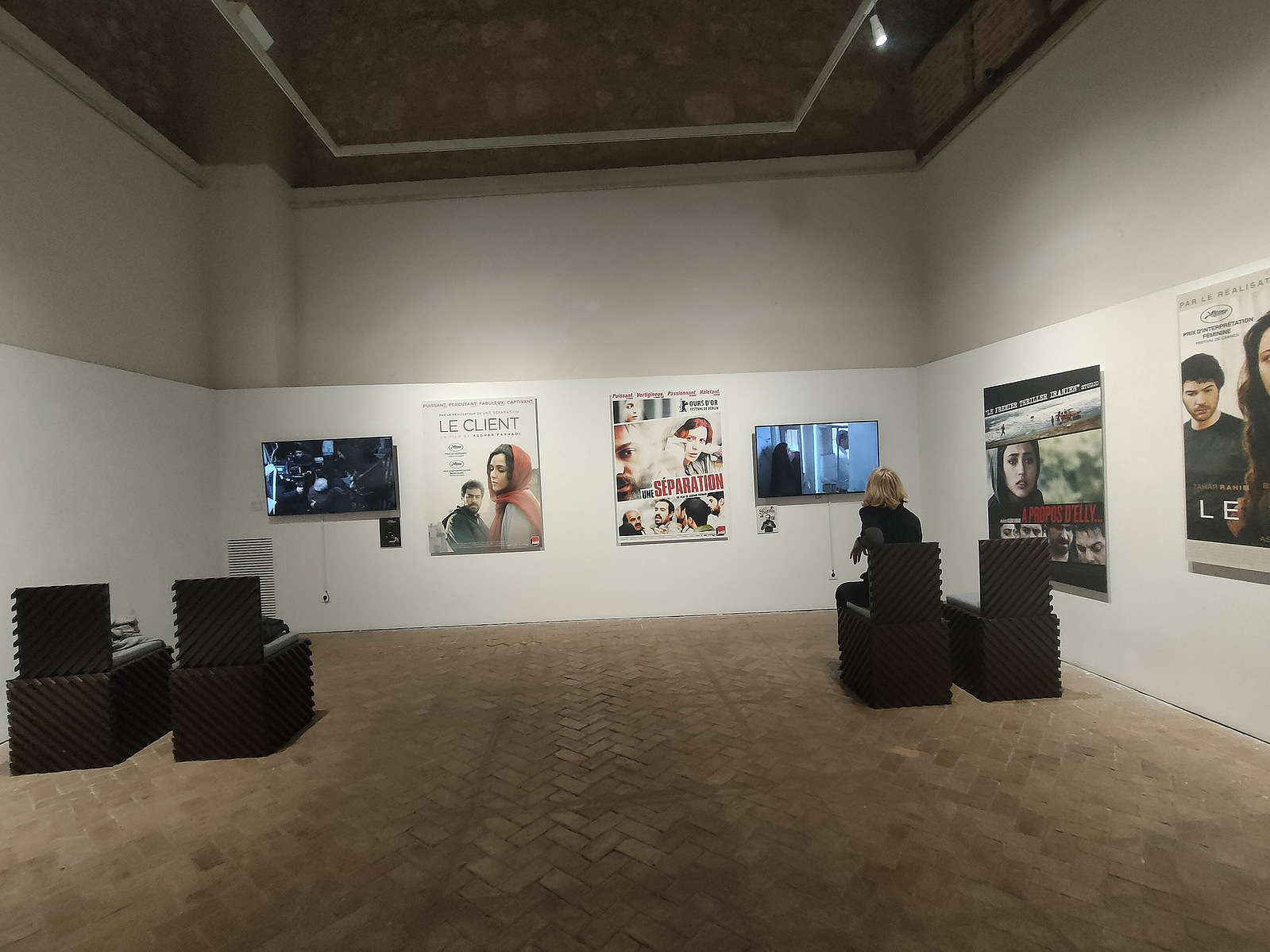 Exposición La Acera, de Asghar Farhadi, en la Alhóndiga de Segovia, comisariada por Zara Fernández de Moya