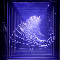 Instalación "Signos Mutantes" de Diego Moya en el encuentro anual de la SIAF - HORIZONTS de Sharjah