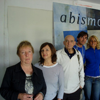 Zara Fernández de Moya comisariando a ocho artistas españoles en la residencia de Artistas de Ifiltry (Marruecos)