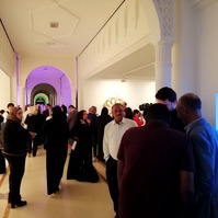 Instalación "Signos Mutantes" de Diego Moya en el encuentro anual de la SIAF - HORIZONTS de Sharjah